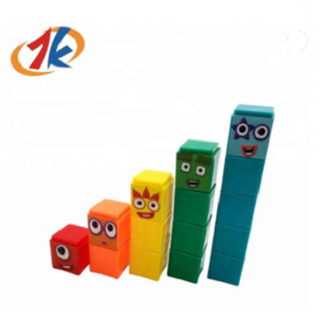 Pièces de jouets en plastique pédagogique Bâtiment Jouets pour enfants